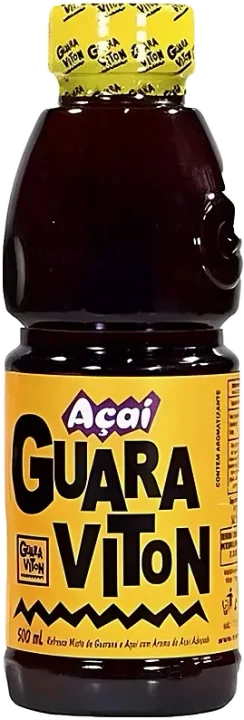 Bebida de Extrato de Guaraná e Açaí Guaratviton Pet 500ml