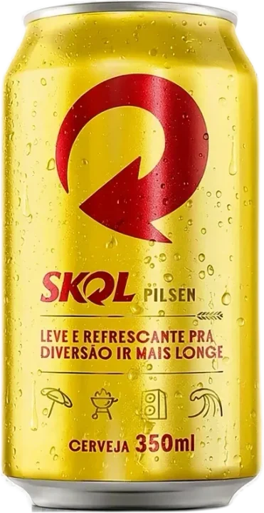 Cerveja Skol Lata 350ml
