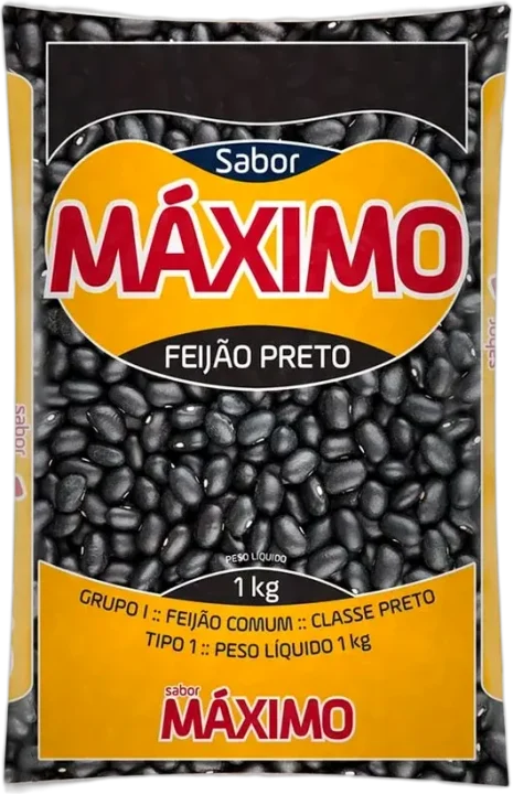 Feijão Preto Tipo 1 Máximo 1kg