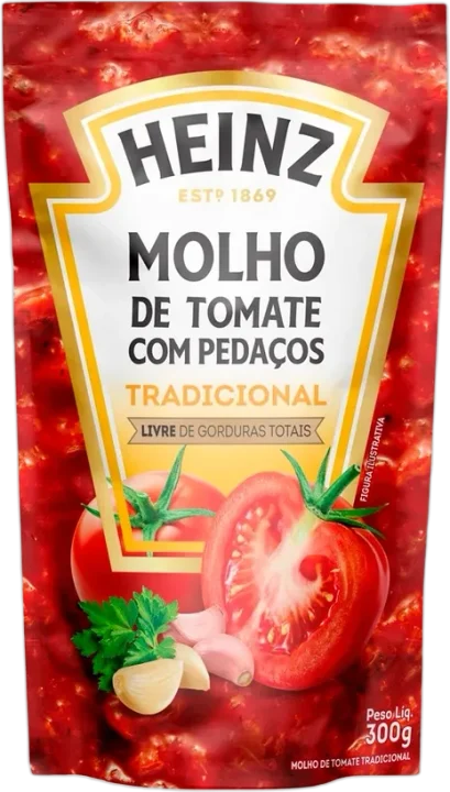 Molho de Tomate Tradicional Heinz Sachê 300g