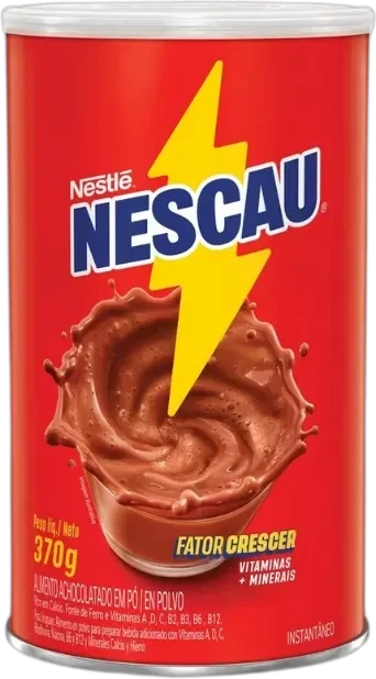 Achocolatado em Pó Nescau 2.0 Lata 370g