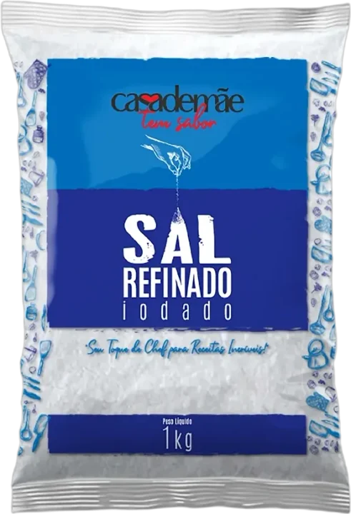 Sal Refinado Iodado Kuko 1kg